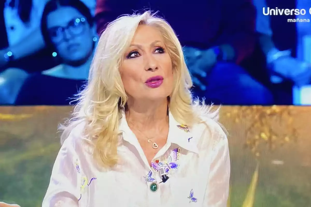 Rosa Benito al plató de 'Supervivientes' Rosa Benito al plató de 'Supervivientes'