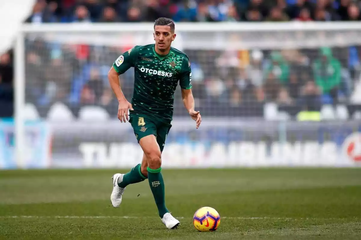 Zouhair Feddal quan jugava amb el Betis al 2019