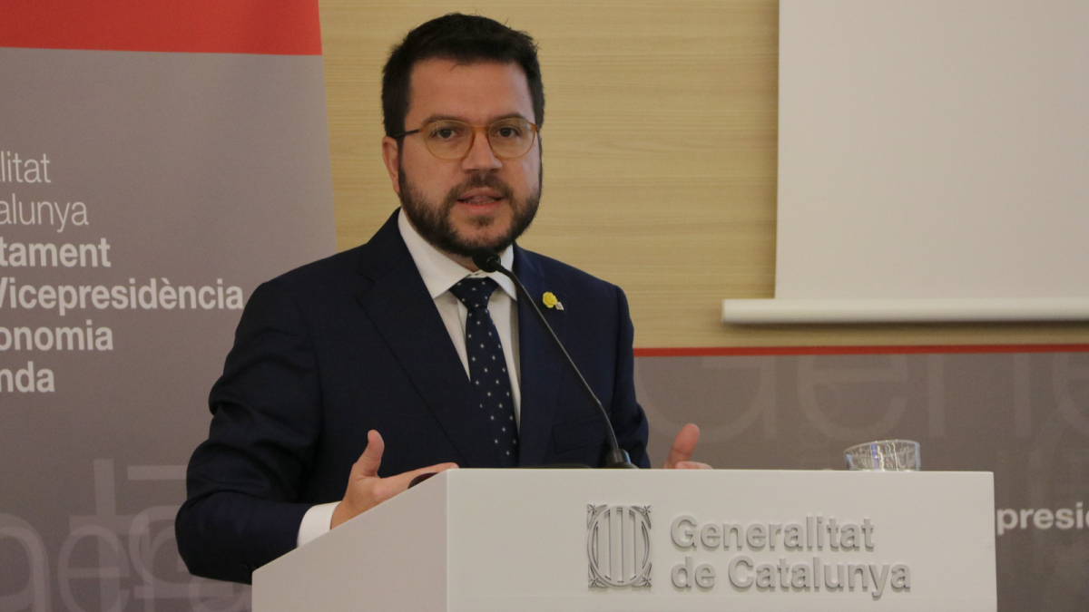 Pere Aragonès, vicepresident del Govern i conseller d'Economia