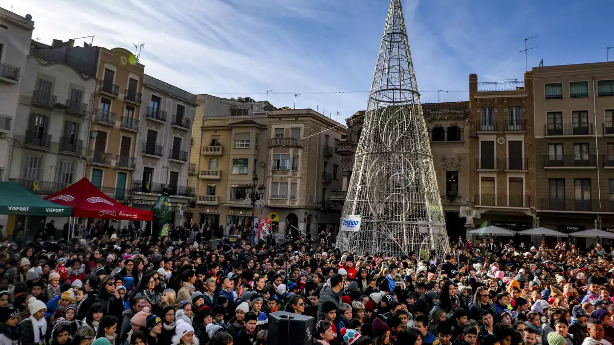 1300 alumnes de les escoles de Reus participen a La Gran Nadala 2019