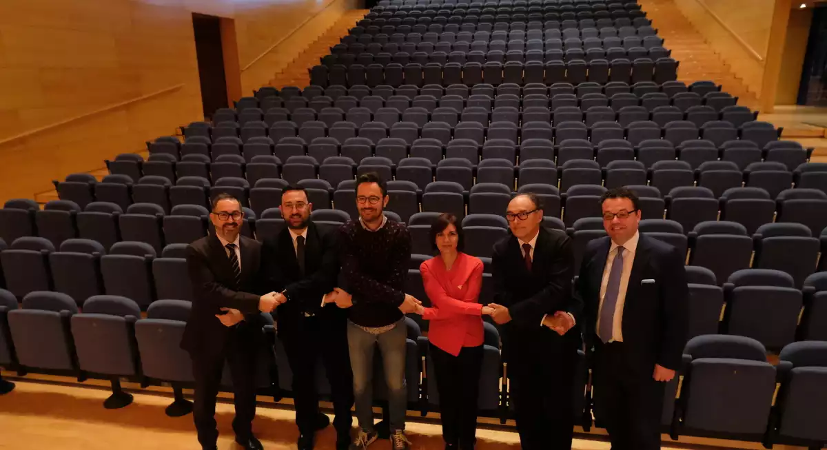 Imatge de la presentació de la 17a Gala Benèfica de l'Auditori Josep Carreras que se celebra el divendres 22 de novembre de 2019.