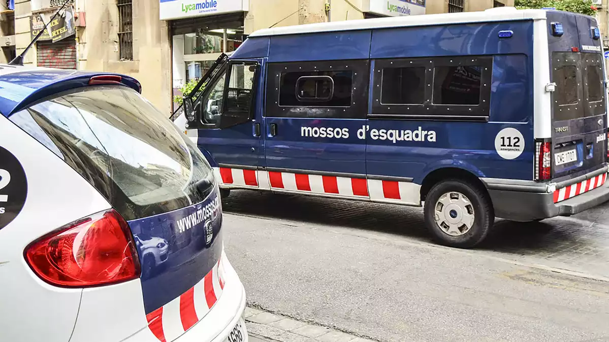 Furgó dels Mossos d'Esquadra