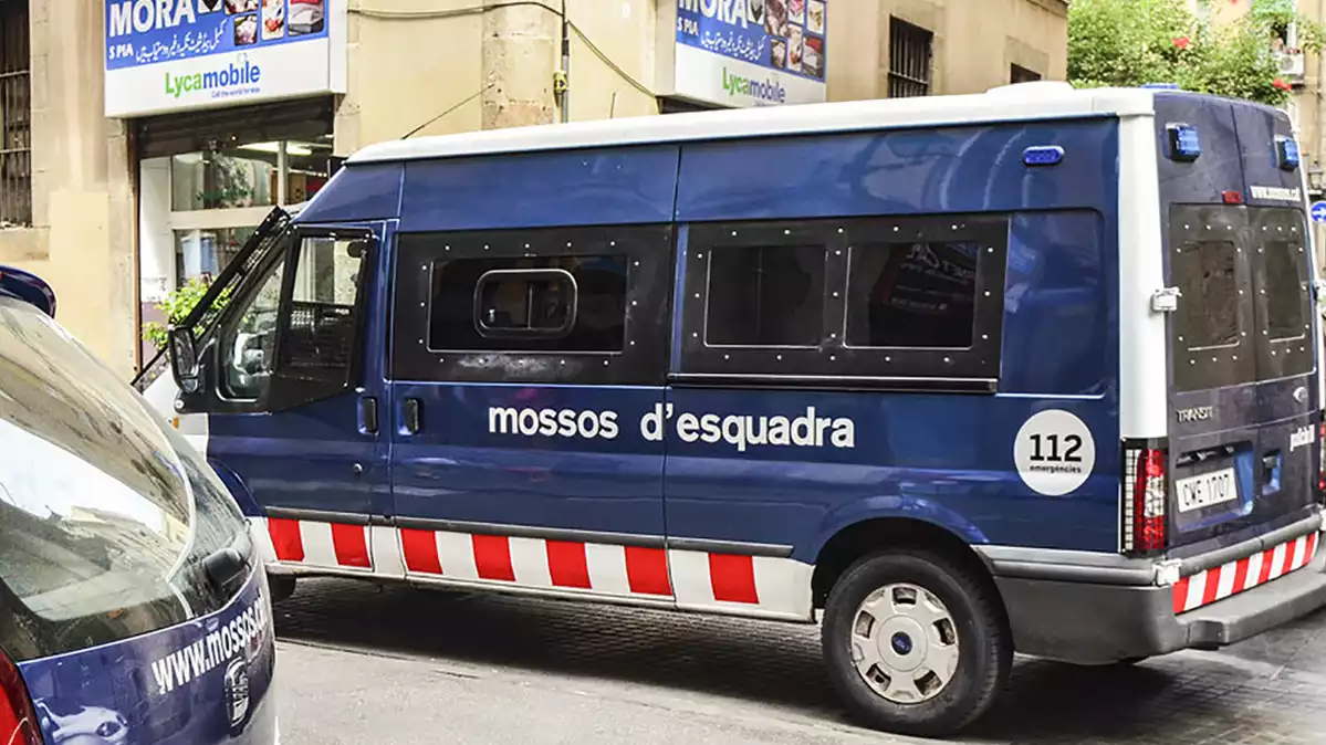 Furgó dels Mossos d'Esquadra