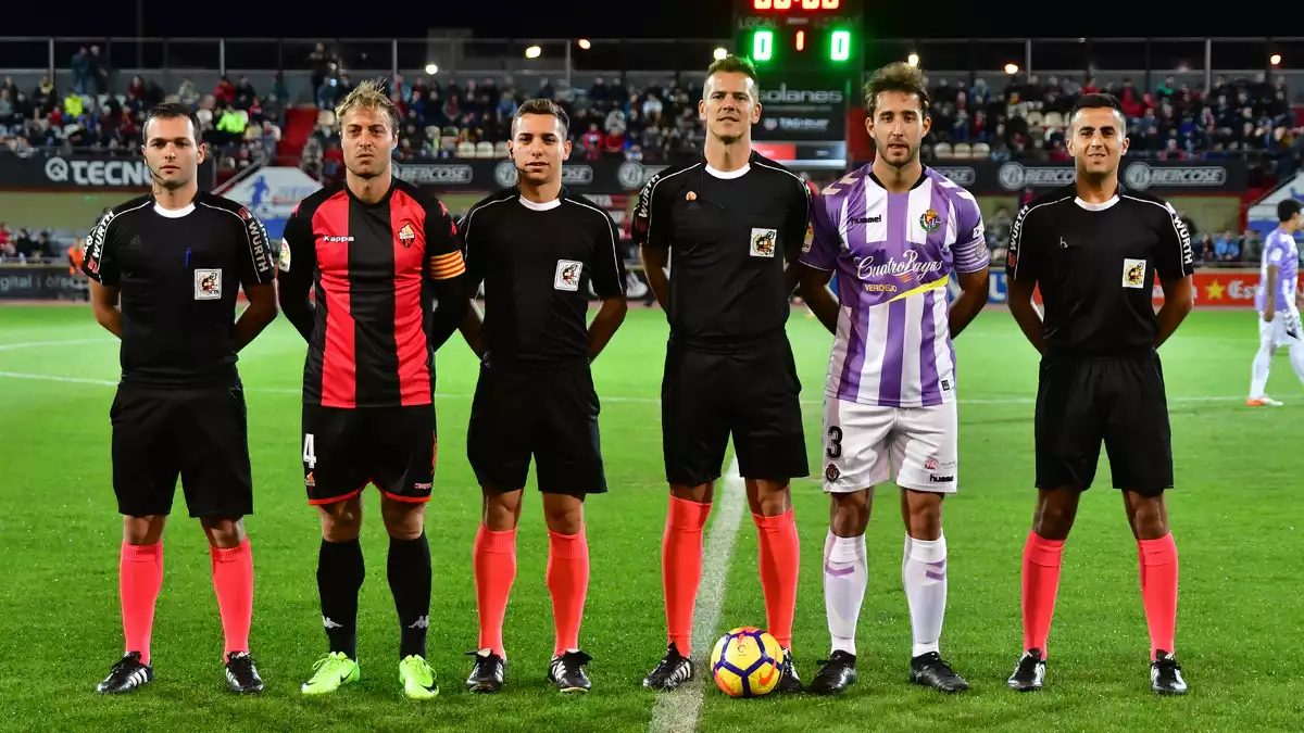 Imatge d'arxiu del CF Reus-Valladolid de l'octubre del 2017