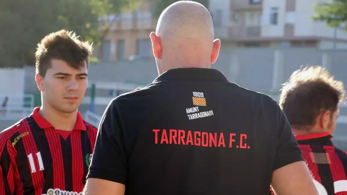 Imatge d'arxiu d'un partit del Tarragona Futbol Club.