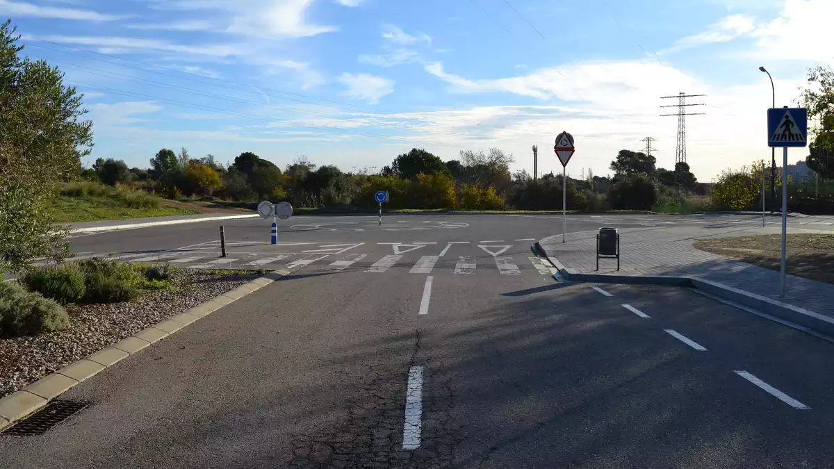 Carrer Vinebre, futur passeig Nord Reus