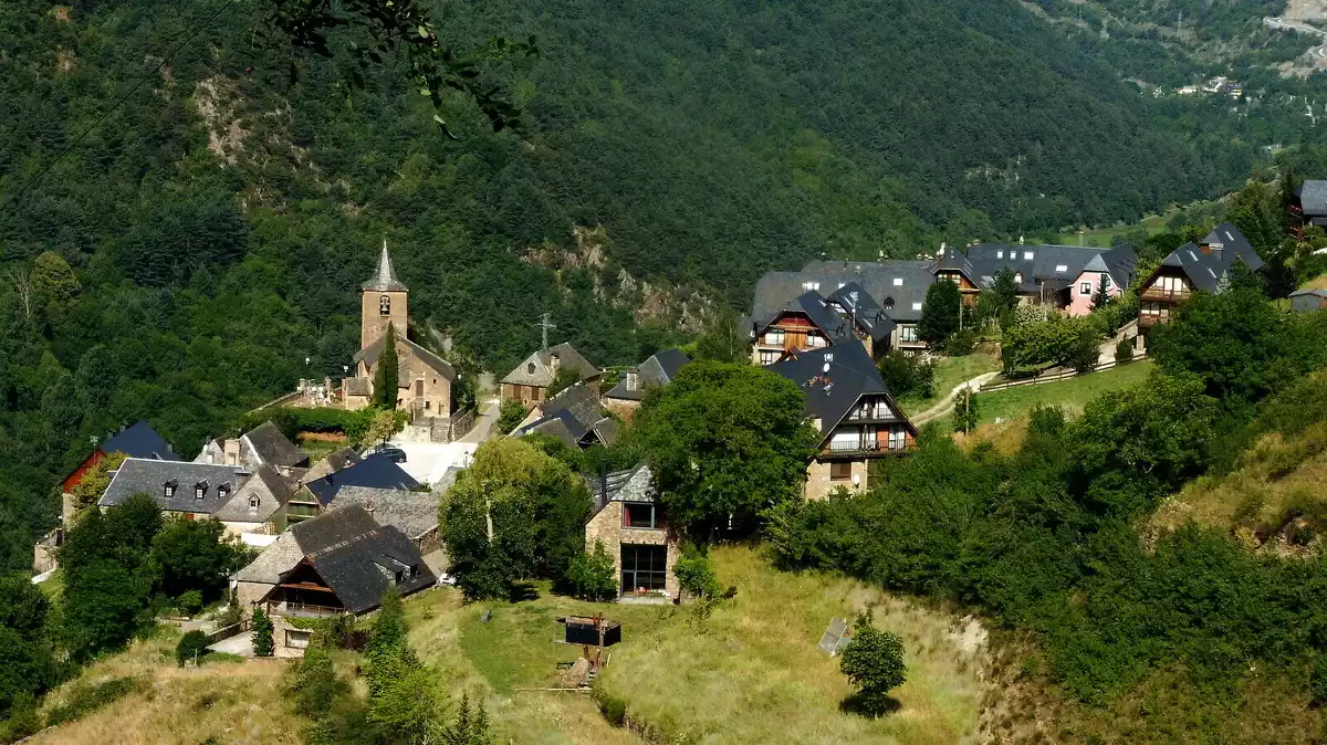 Imatge d'un municipi de la Val d'Aran