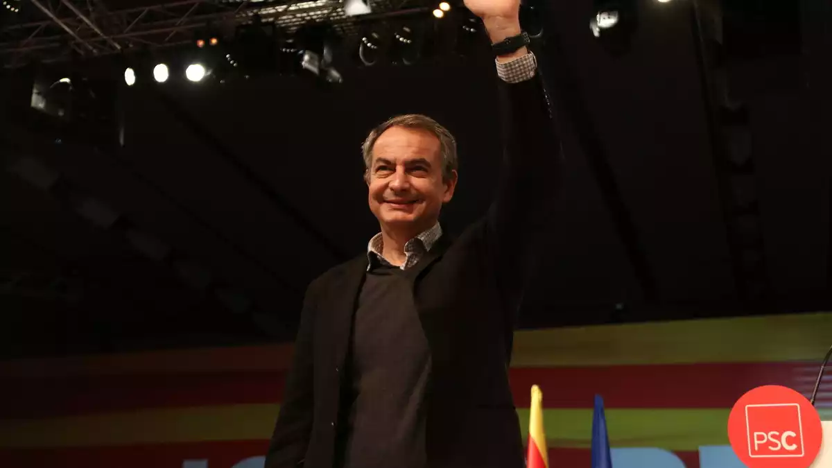 José Luís Rodríguez Zapatero ha defensat la necessitat d'establir un «diàleg» sobre Catalunya