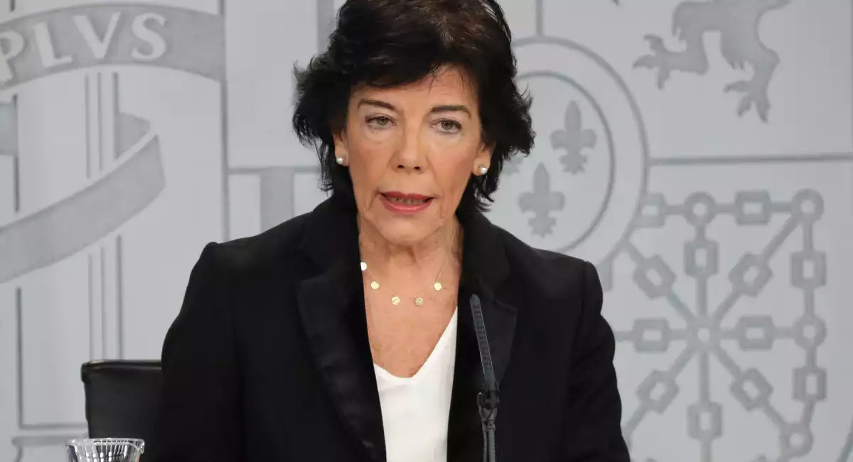 La portaveu del govern espanyol en funcions, Isabel Celaá