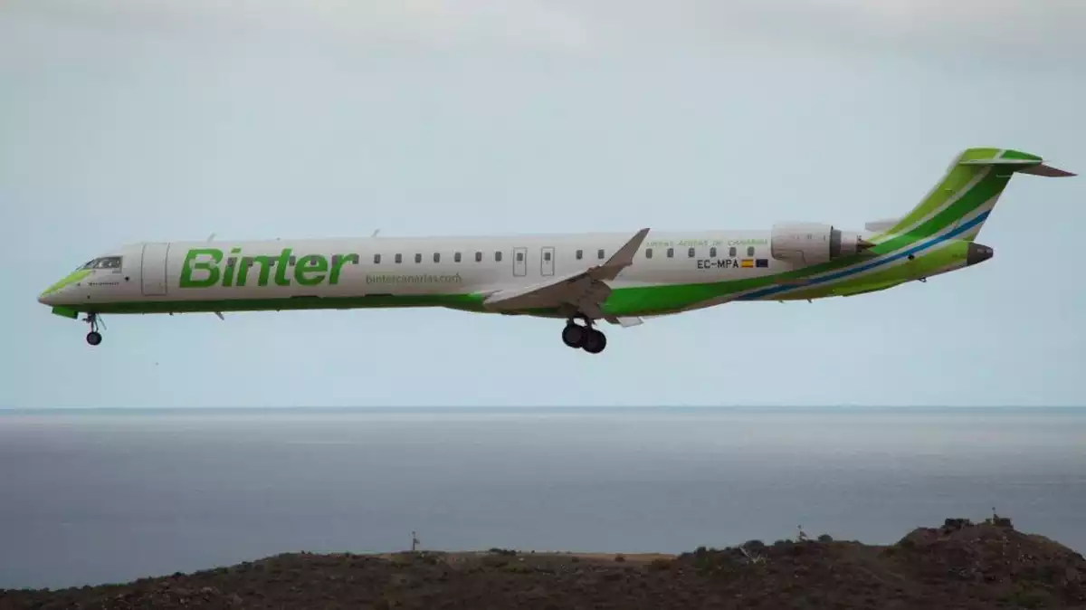 Avió de Binter Canarias