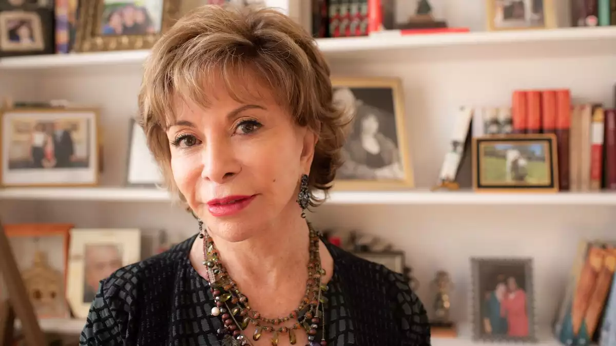 L'escriptora Isabel Allende, guanyadora del Premi Internacional de Novel·la Històrica Barcino