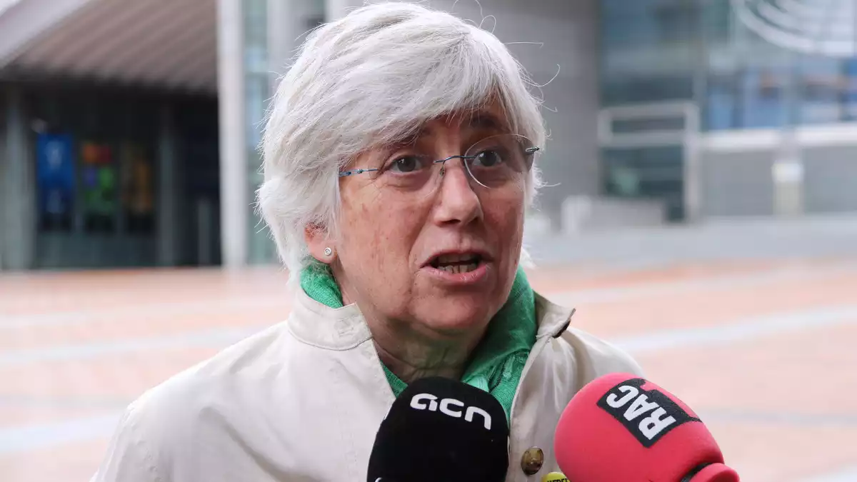 Clara Ponsatí, candidata de Lliures per Europa