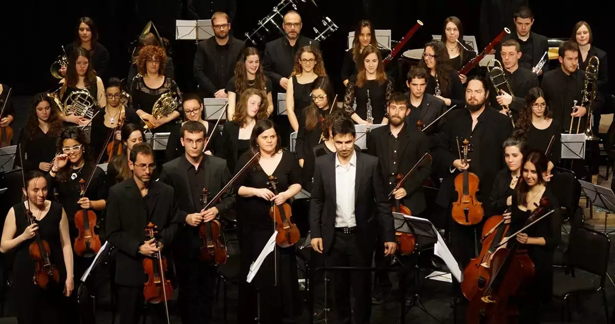 Imatge de l'Orquestra Simfònica de les Terres de l'Ebre, OSTE.
