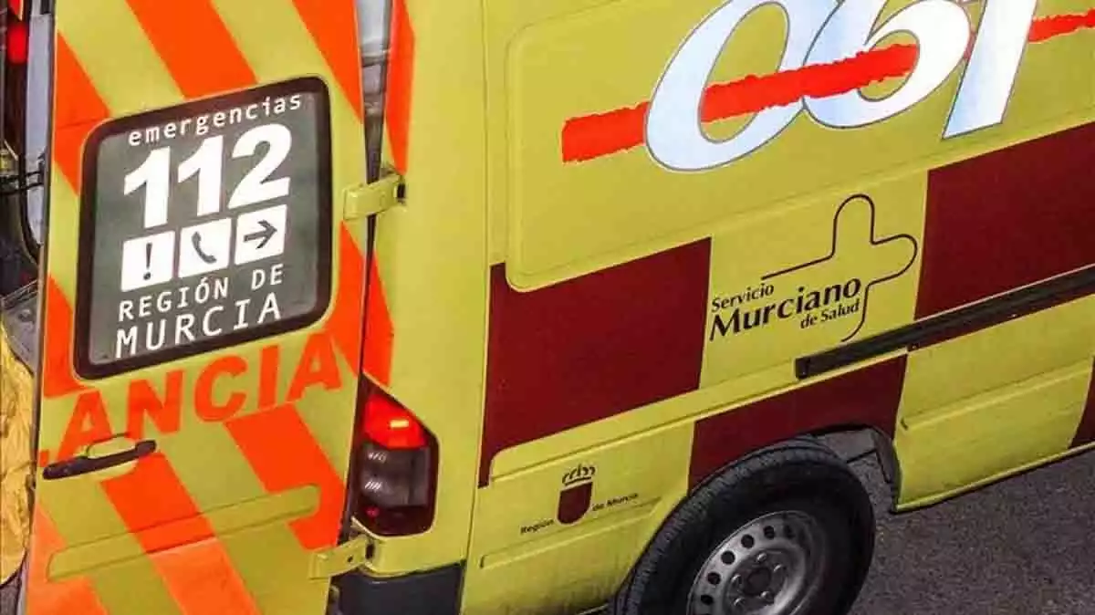 Ambulancia del Servicio Murciano de Salud.