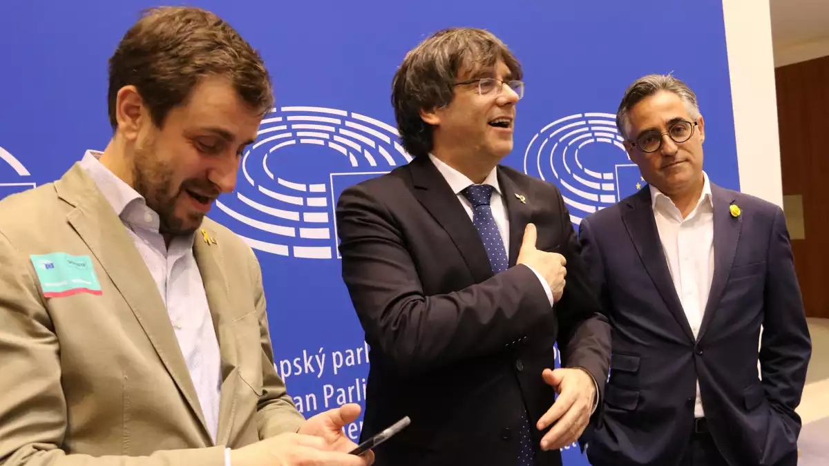 Carles Puigdemont i Toni Comín volen integrar-se en el grup dels Verds Europeus