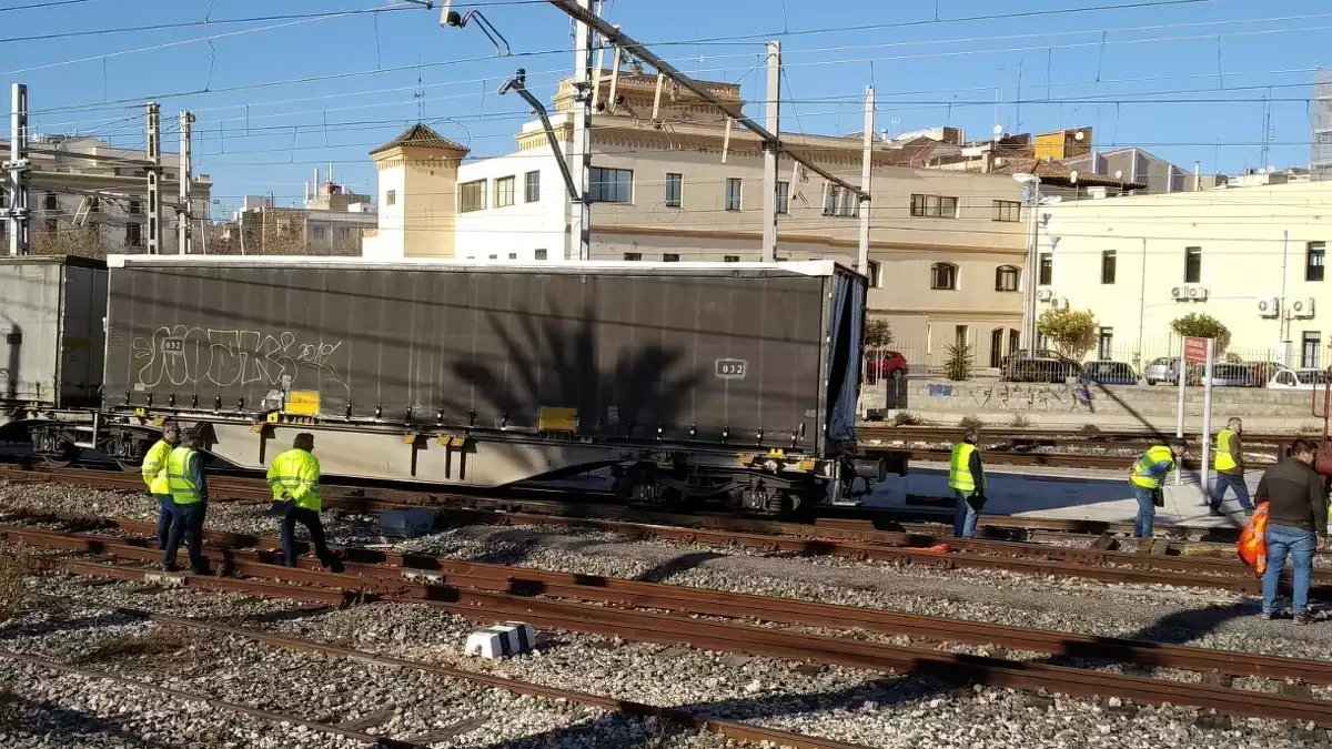 Descarrila Tren Tarragona