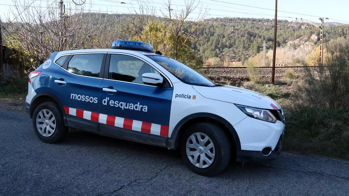 Un vehicle dels Mossos d'Esquadra