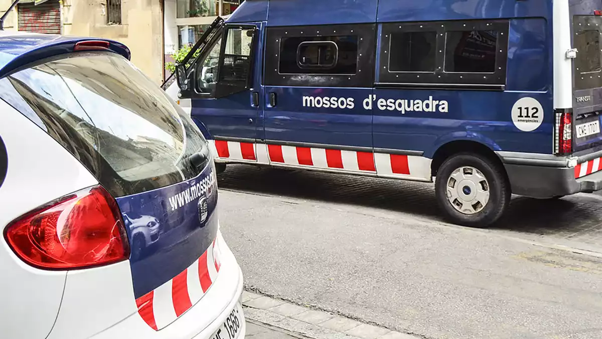 Furgó dels Mossos d'Esquadra