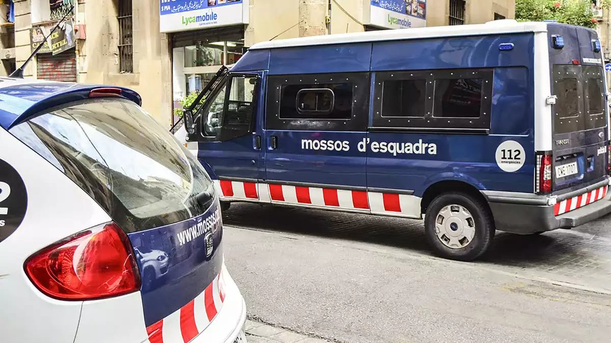 Furgó dels Mossos d'Esquadra