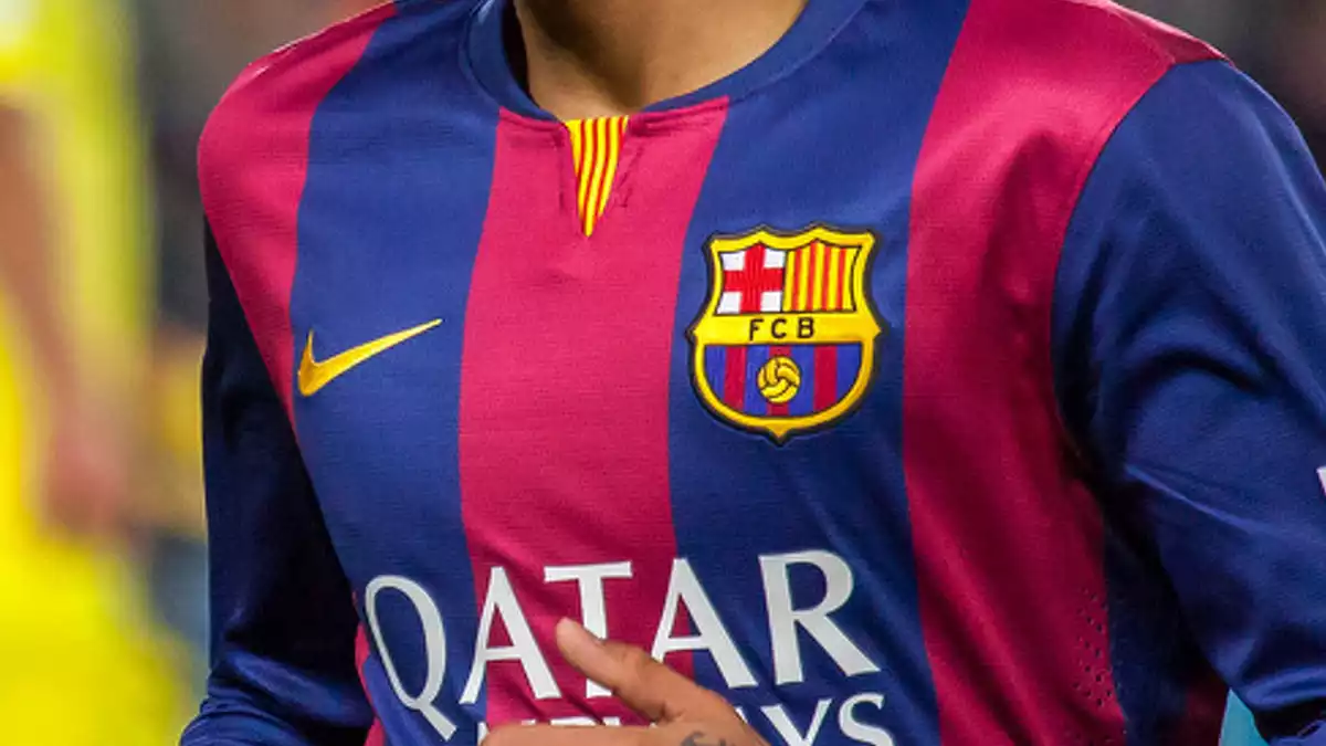 Neymar en un partit del FC Barcelona