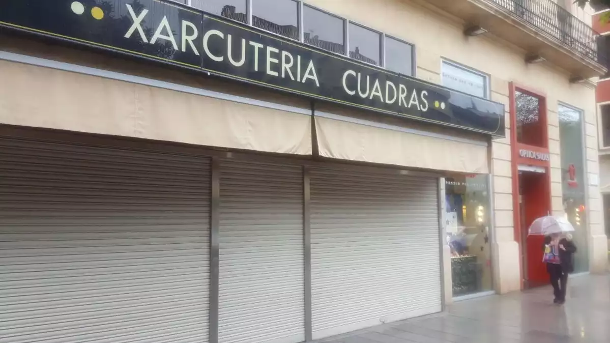 La Xarcuteria Cuadras va abaixar la persiana a finals del passat mes de novembre.