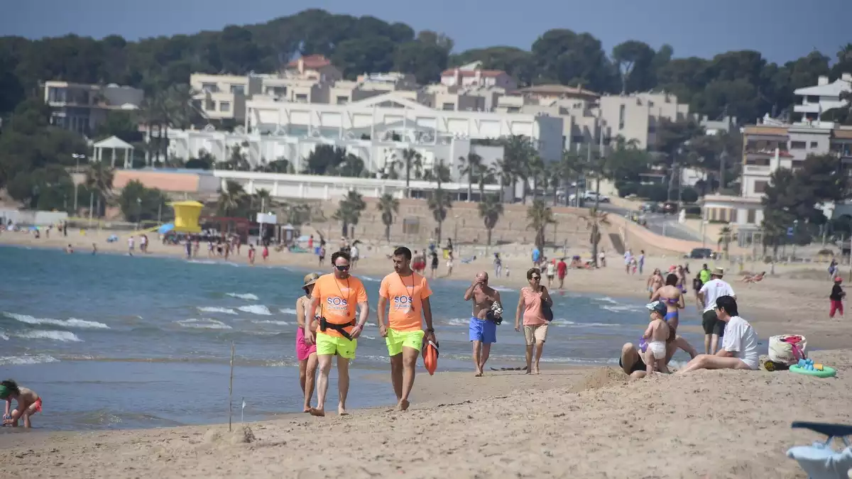 Platja de la Paella de Torredembarra.