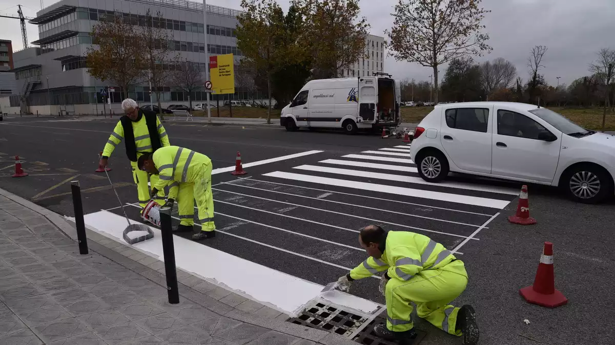 Pintura passos vianants Tarragona