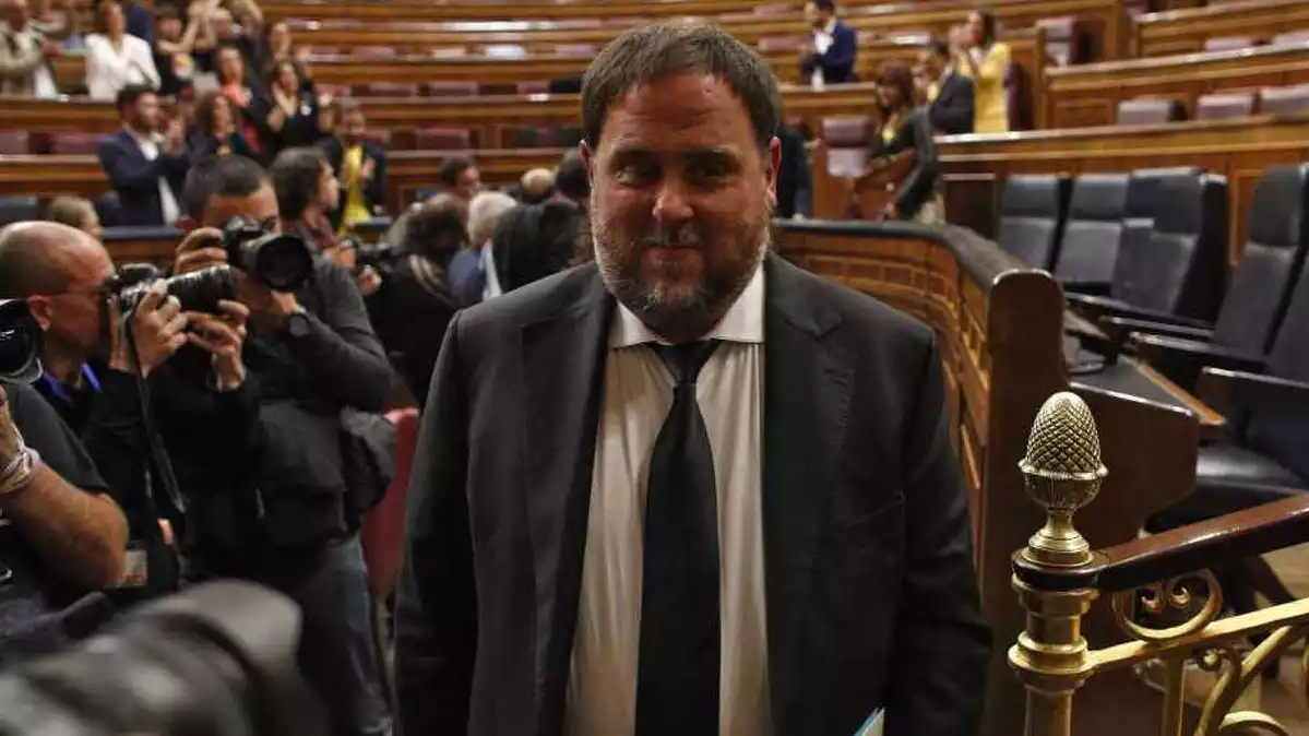 Oriol Junqueras al Congrés dels Diputats