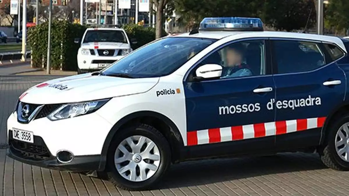 Un cotxe dels Mossos ha atropellat la dona al centre de Barcelona