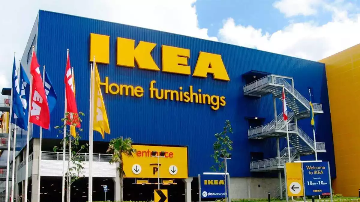 Botiga d'Ikea, gegant suec de mobiliari