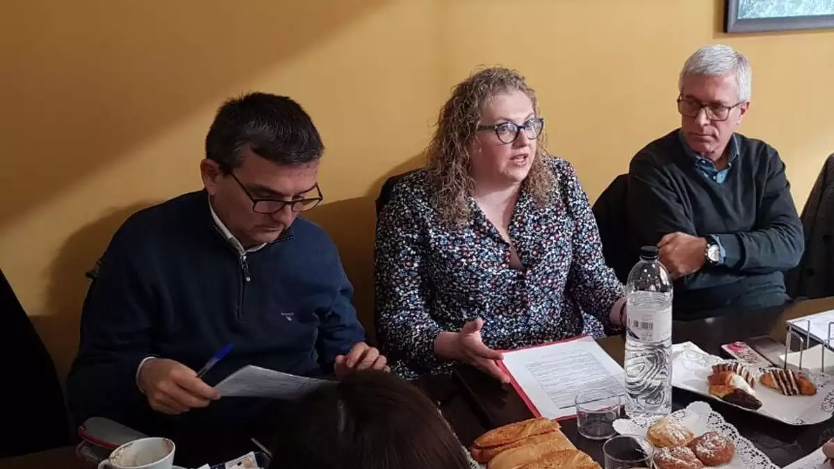 Sandra Ramos i Josep Fèlix Ballesteros han presentat les esmenes del PSC als pressupostos municipals de Tarragona