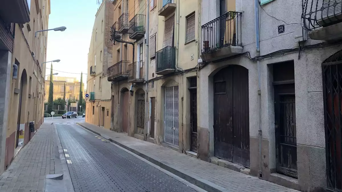 Tram inferior del carrer de l'arquitecte Caselles de Reus