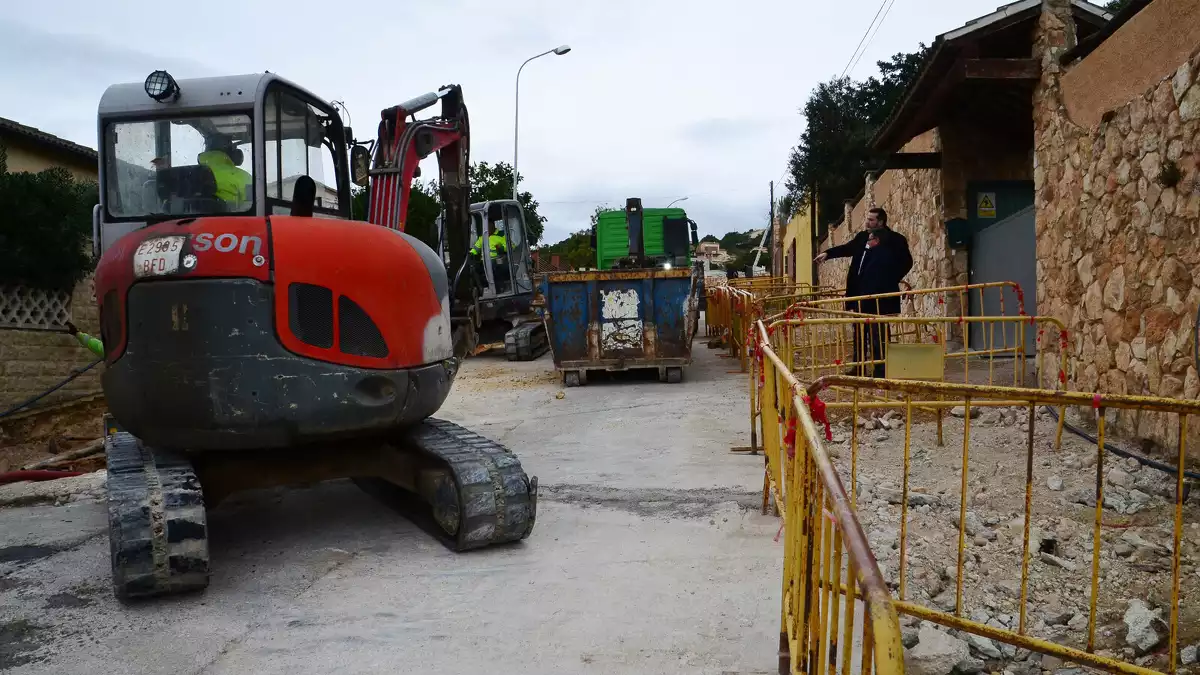 obres del Segon Polígon Eixample Residencial a Roda de berà