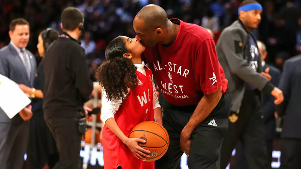 Kobe Bryant i la seva filla Gianna