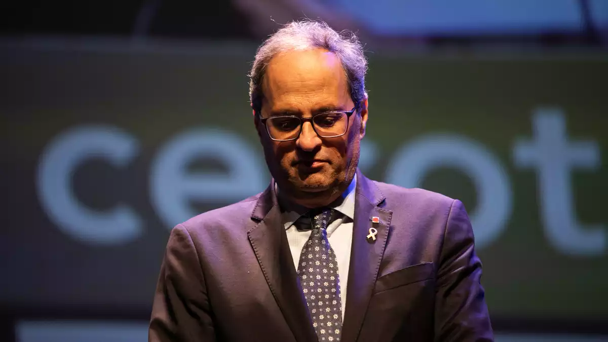 Quim Torra, en una imatge al CECOT