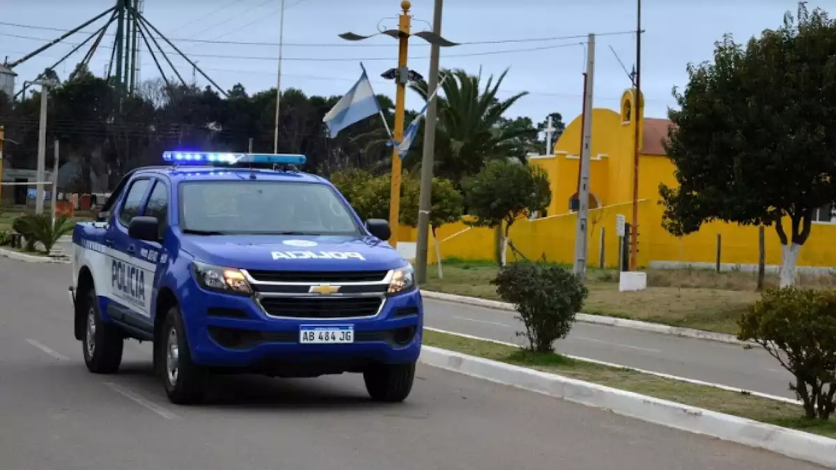 Una imatge de la policia argentina a la ciutat de Còrdova