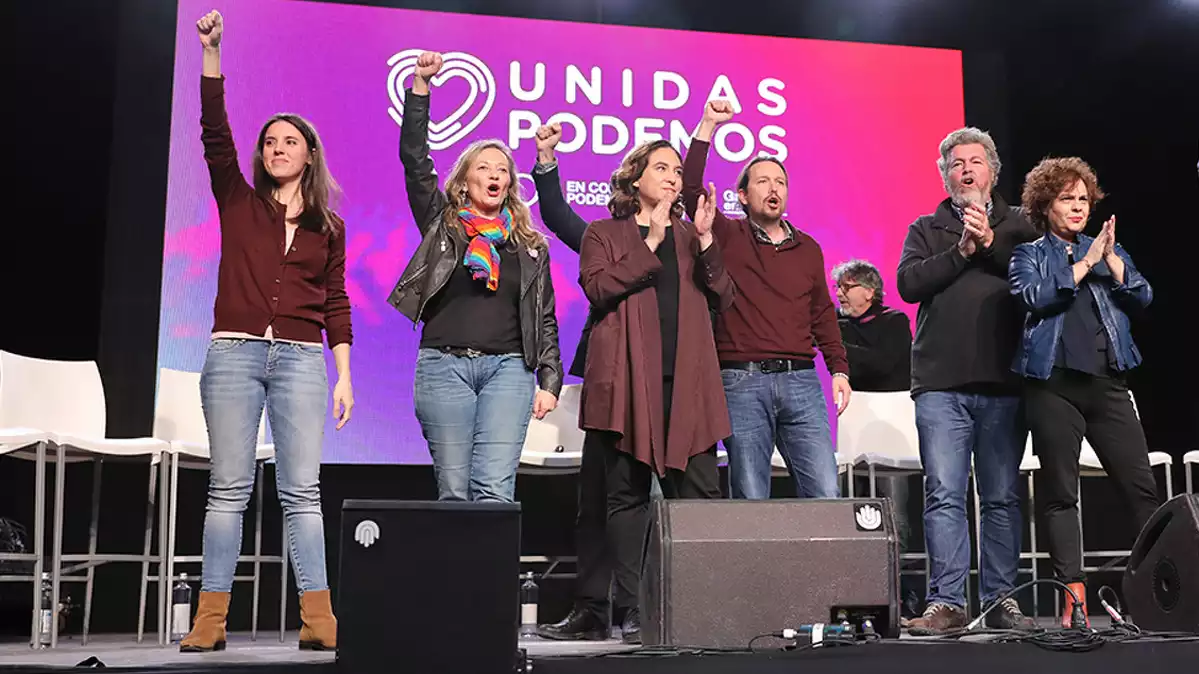Míting de final de campanya de Podemos per les eleccions generals de 2019