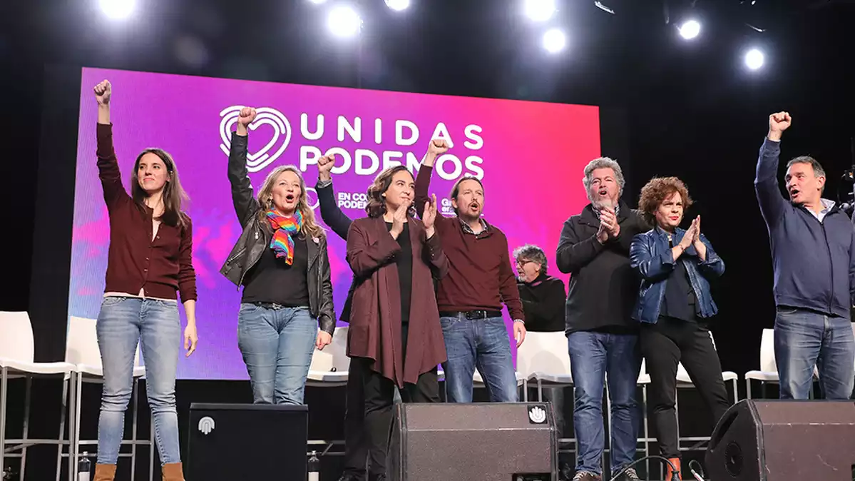 Míting de final de campanya de Podemos per les eleccions generals de 2019