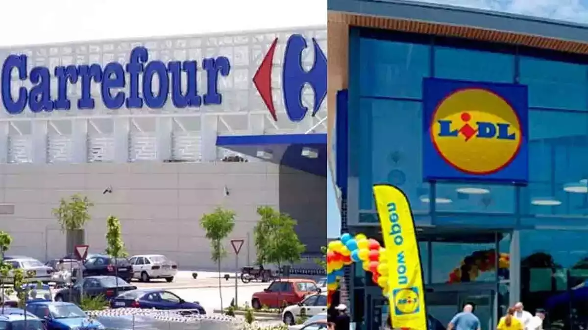 Carrefour li fa la competència directa a Lidl