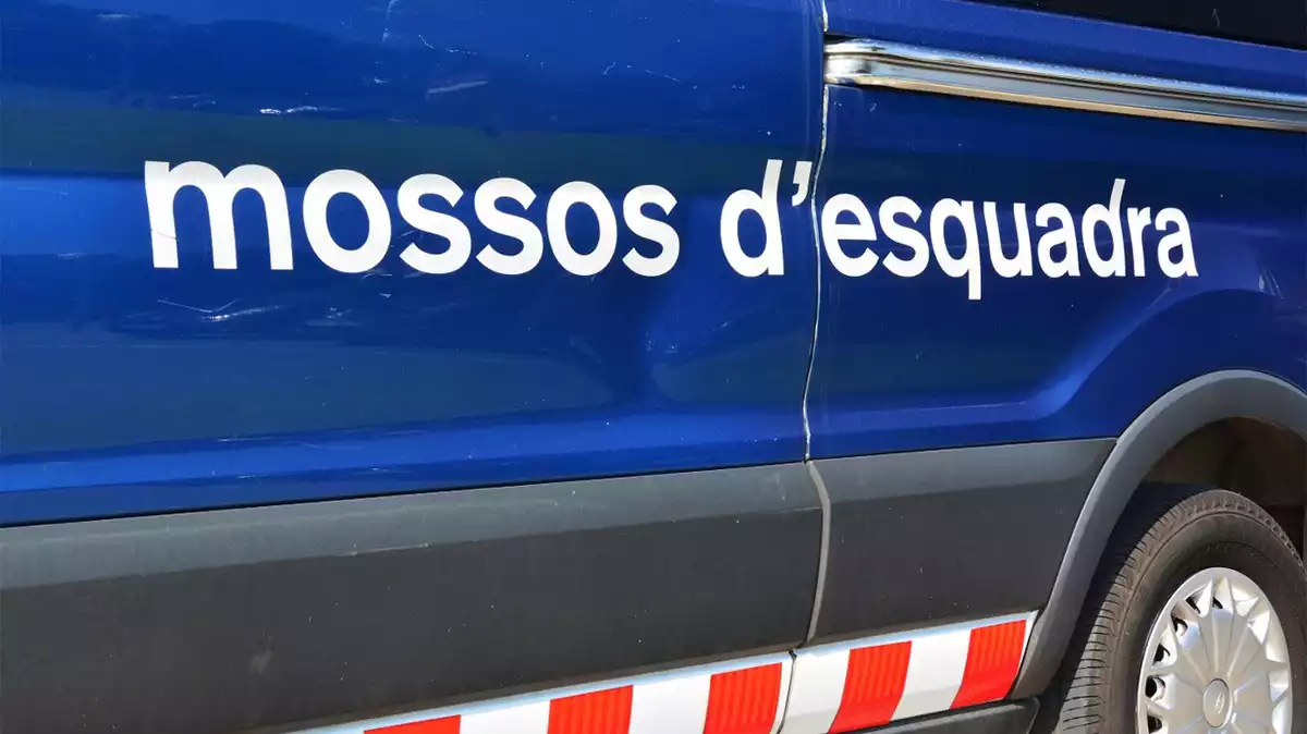 Imagen de uno vehiculo de los Mossos d'Esquadra de Cataluña