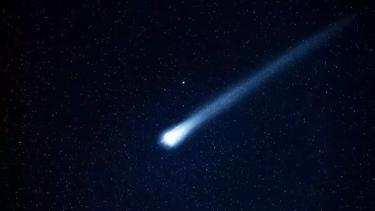 Imatge ilsutrativa d'un meteorit