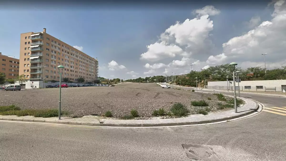 Terrenys del PMU-34 de Tarragona, a tocar del Nou Estadi, on es construiran habitatges