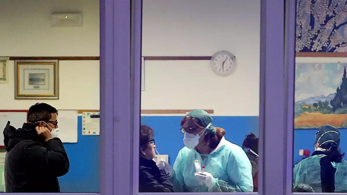 Persones sent tractades pel coronavirus a un hospital d'Itàlia