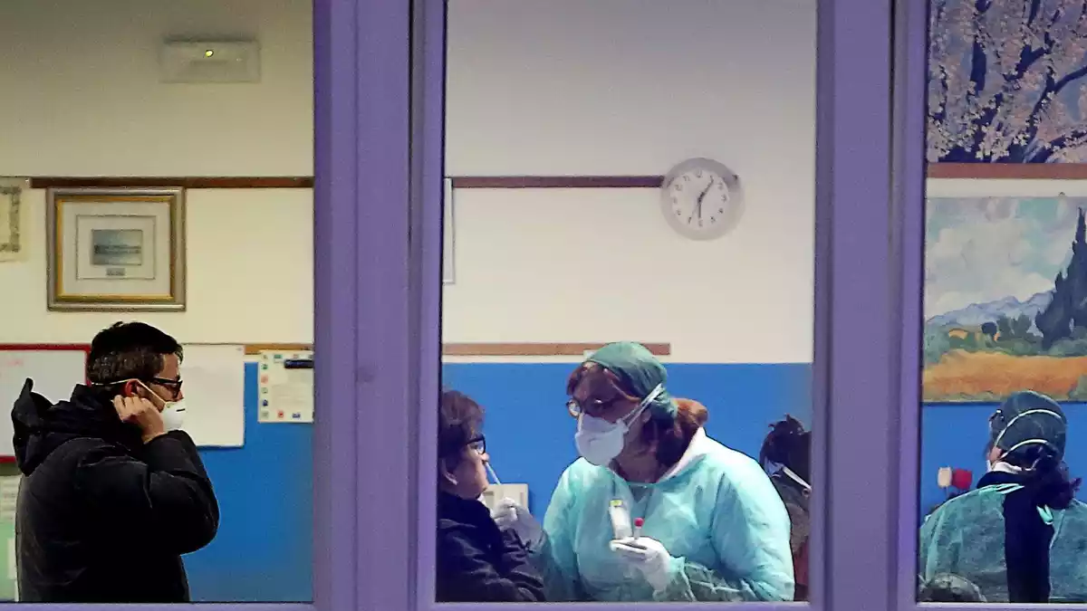 Persones sent tractades pel coronavirus a un hospital d'Itàlia