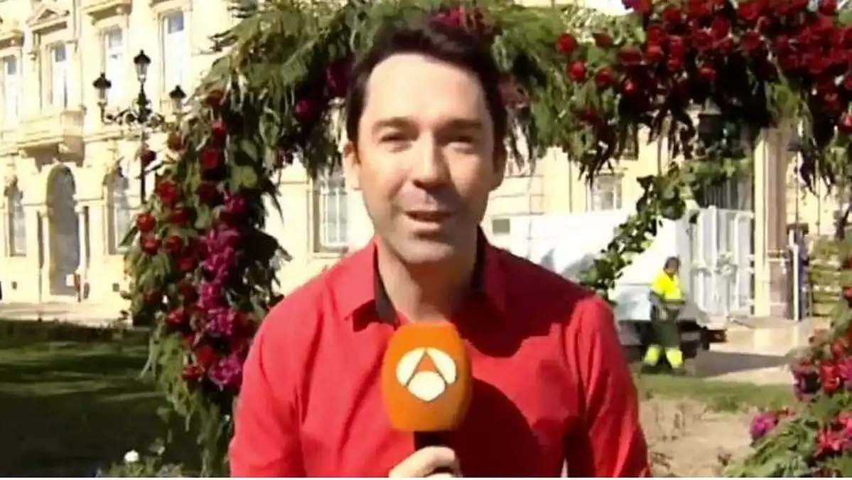 Joaquín Hernández en los informativos de 'Antena 3 Noticias'