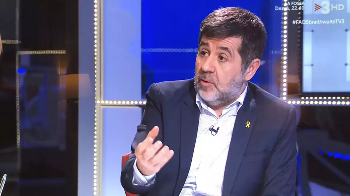 Jordi Sànchez a l'entrevista del FAQs a TV3