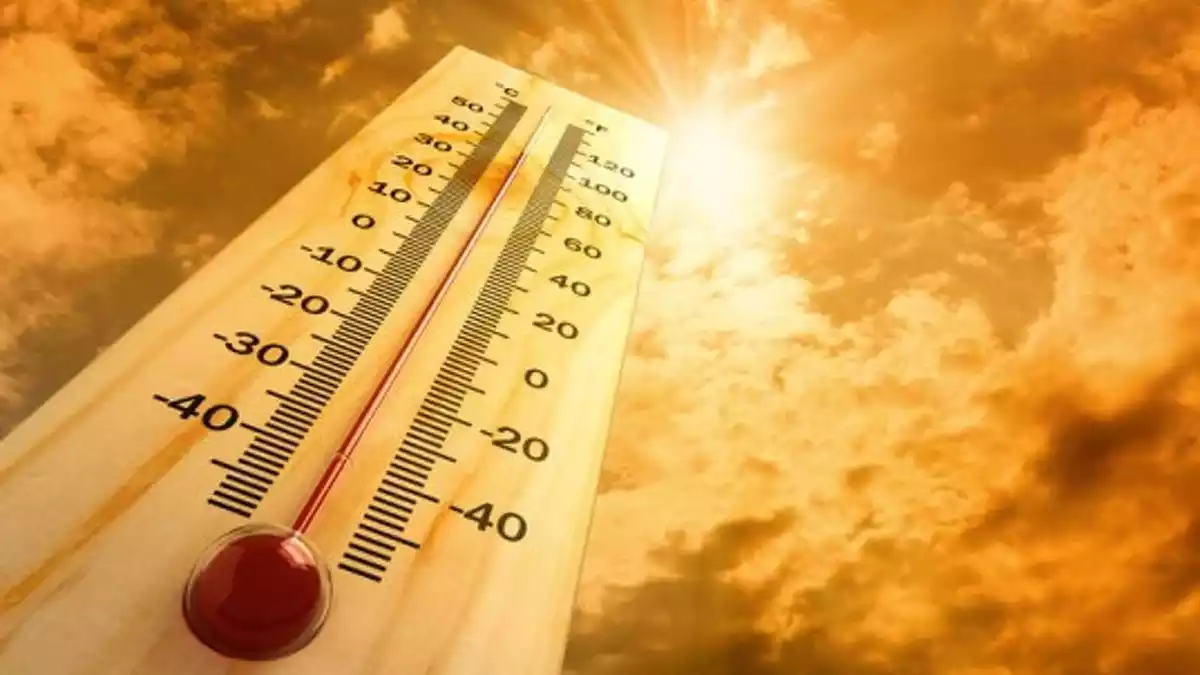 Imatge d'un termòmetre en plena onada de calor