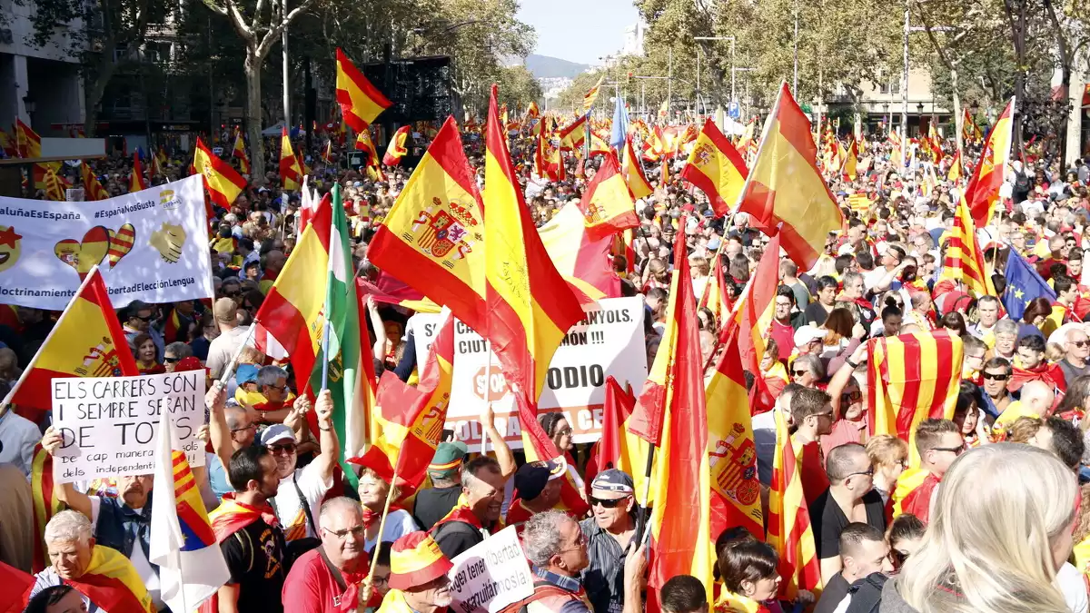 Manifestació unionista