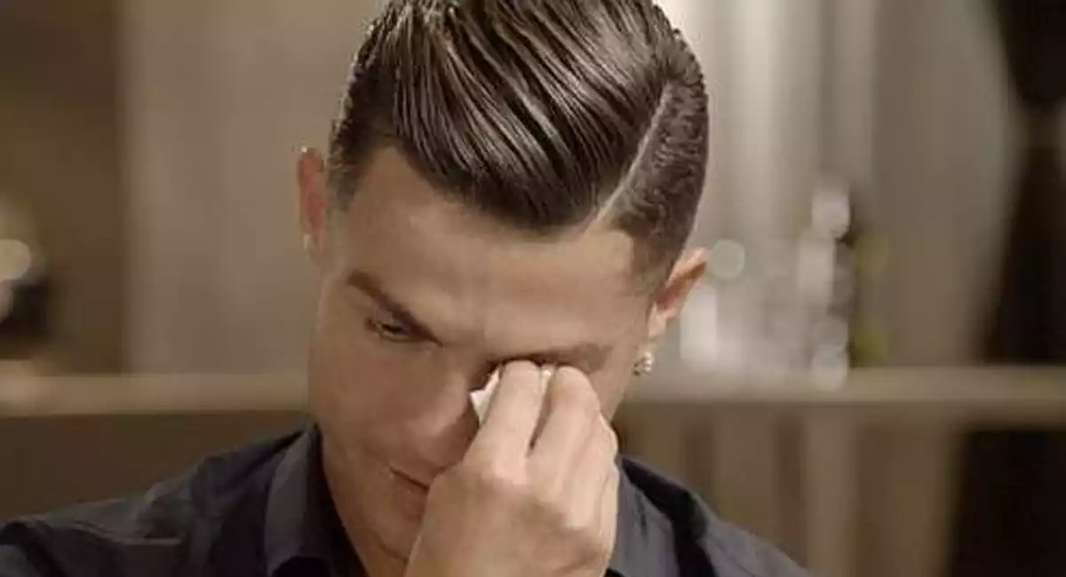 Cristiano Ronaldo no va poder reprimir les llàgrimes en parlar del seu pare