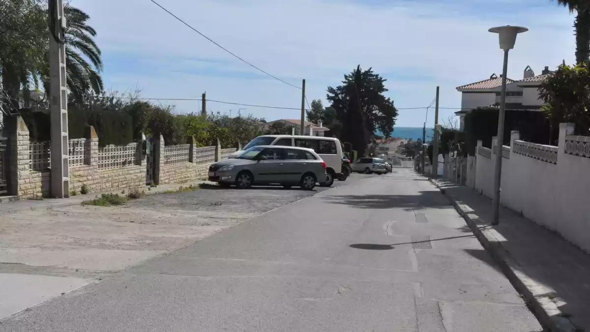 imatge d'un carrer del barri de Clarà de Torredembarra
